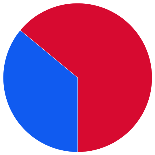 large pie chart