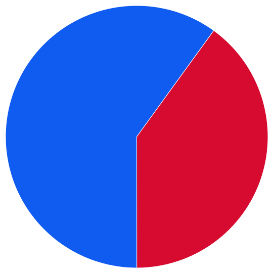 large pie chart