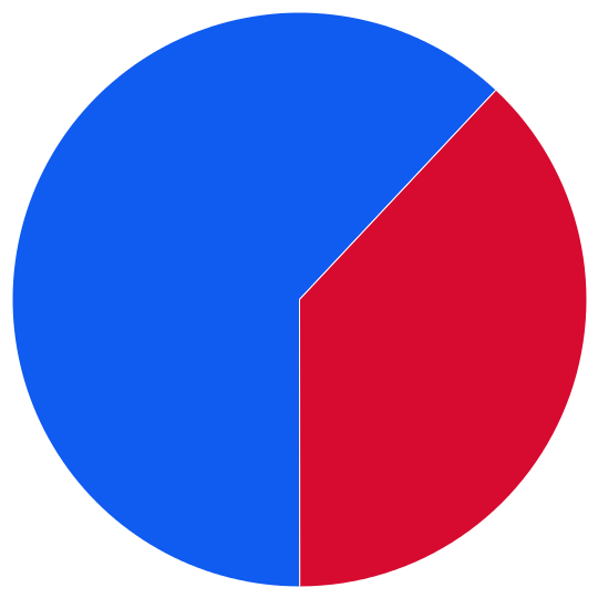 large pie chart